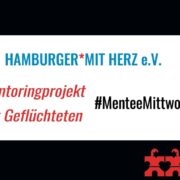 NEW! Hamburger mit Herz e.V. Mentoringprojekt mit Geflüchteten. #MenteeMittwoch